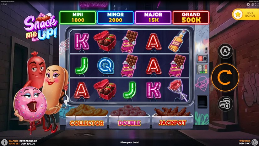 Snack Me Up! slot screen 1