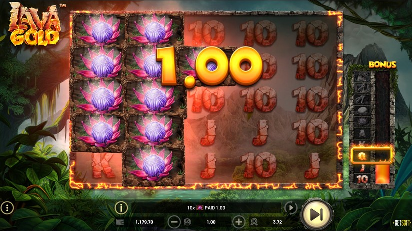 Lava Gold slot screen 3