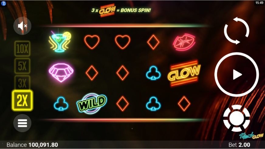 Miami Glow slot screen 1