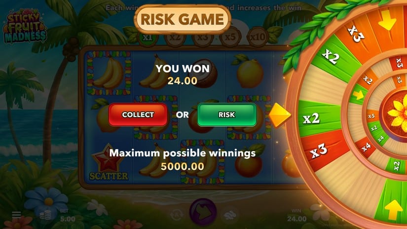 Sticky Fruit Madness slot screen 4