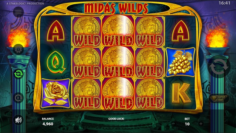 Midas Wilds slot screen 4