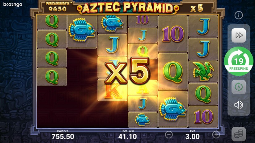 Aztec Pyramid Megaways slot screen 5