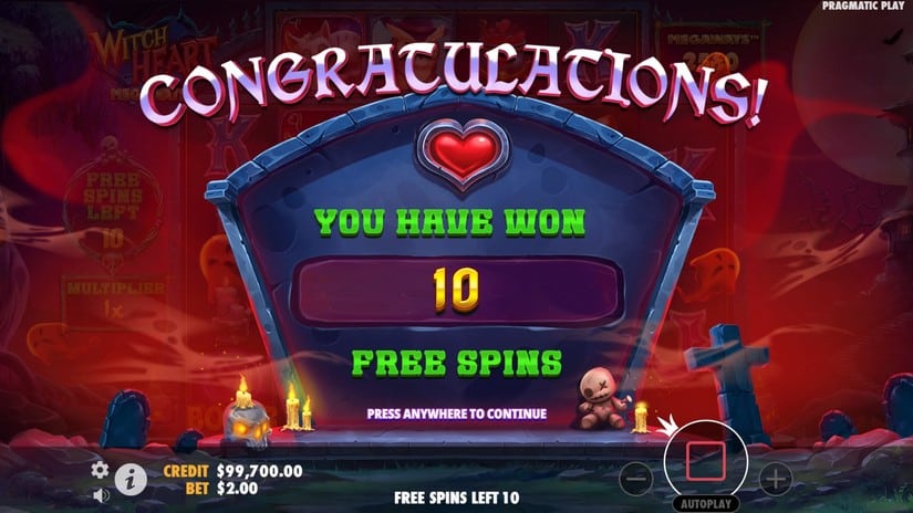 Witch Heart Megaways slot screen 3
