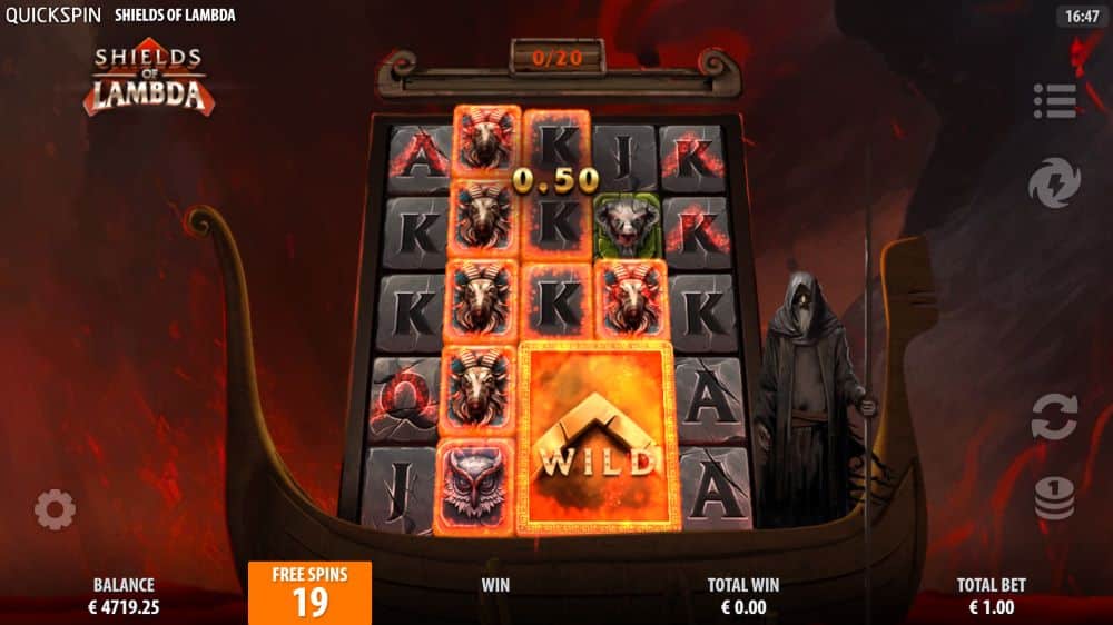 Shields of Lambda Bonus Game