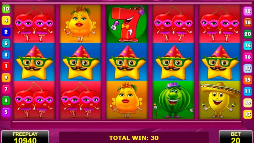 Merry Fruits slot screen 2