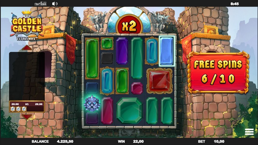 Golden Castle slot screen 5