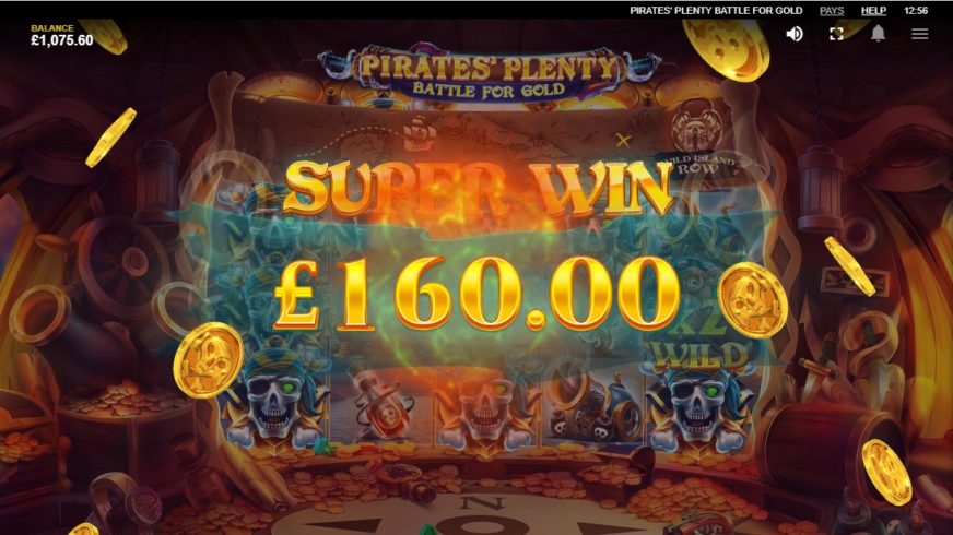 Pirates’ Plenty Battle For Gold slot screen 5