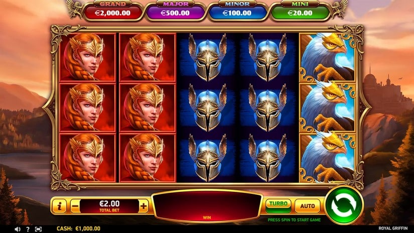 Royal Griffin slot screen 1