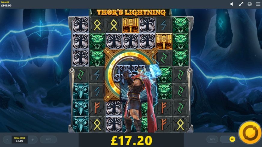 Thor’s Lightning slot screen 4