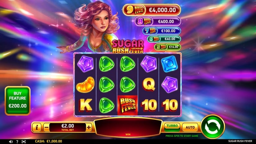 Sugar Rush Fever slot screen 1