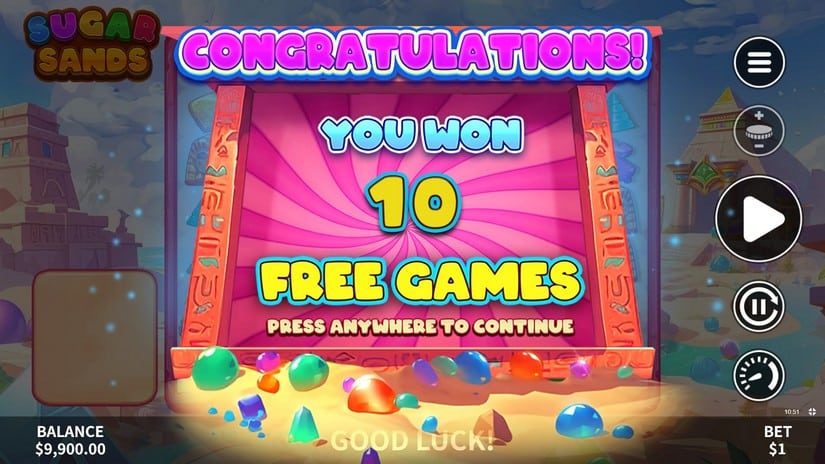 Sugar Sands slot screen 3