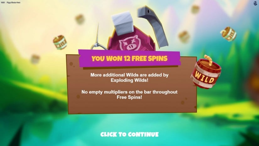 Piggy Cluster Hunt slot screen 3