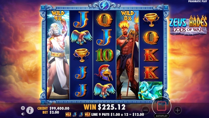 Zeus vs Hades – Gods of War slot screen 6