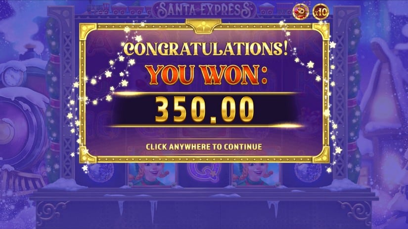 Santa Express slot screen 7