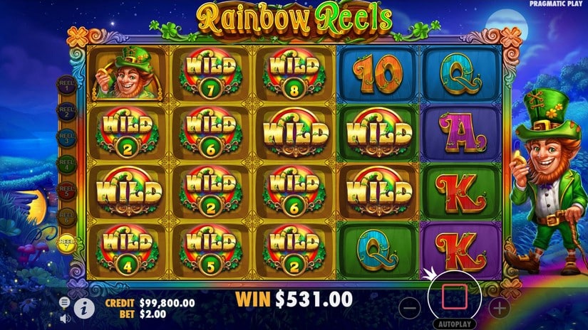 Rainbow Reels slot screen 8