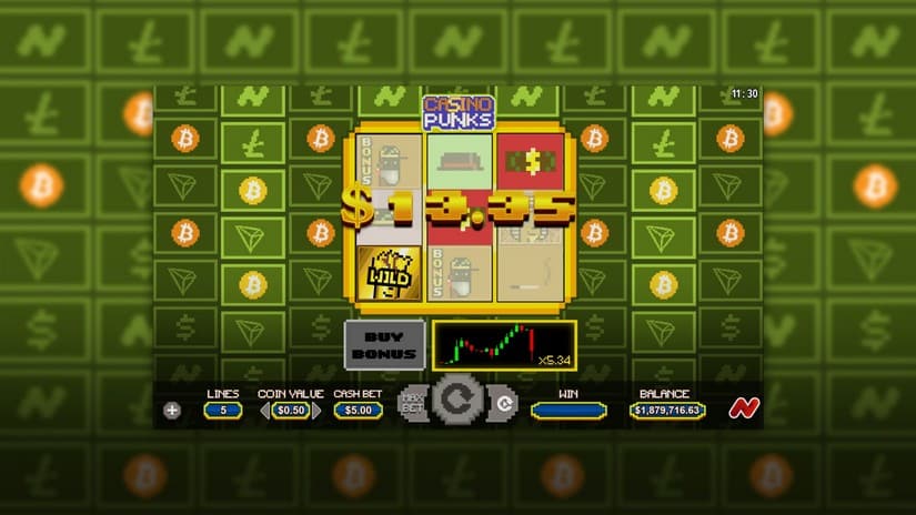 Casino Punks slot screen 2