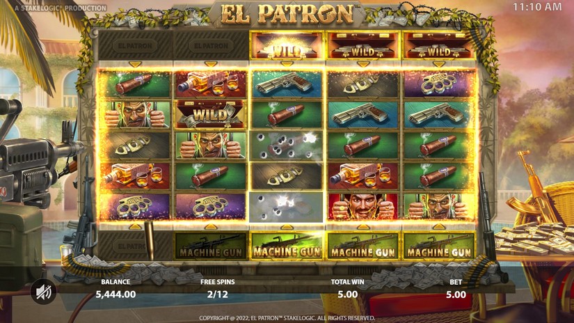 El Patron slot screen 6
