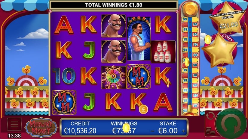 Midway Money slot screen 6
