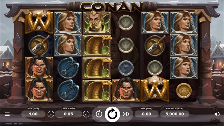 Conan slot screen 1