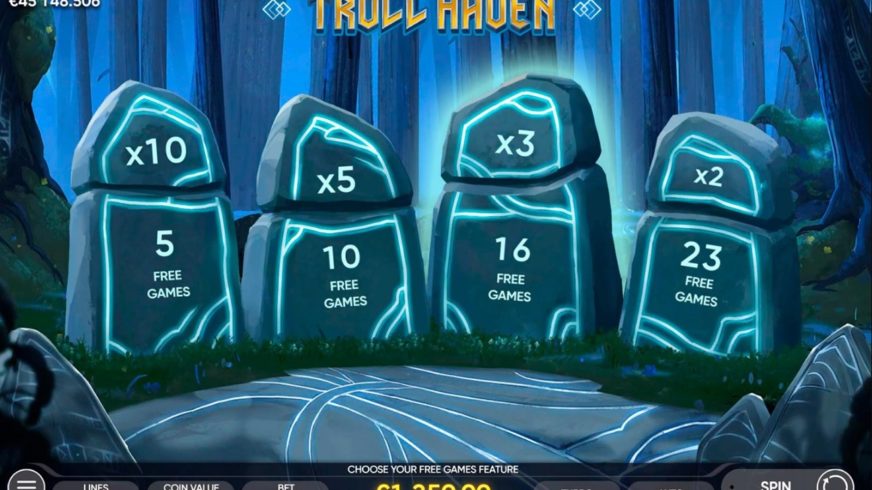 Troll Haven slot screen 2