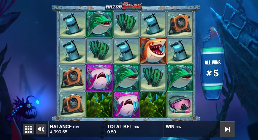 Razor Shark Push Gaming