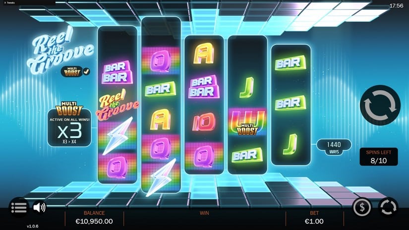 Reel the Groove slot screen 4