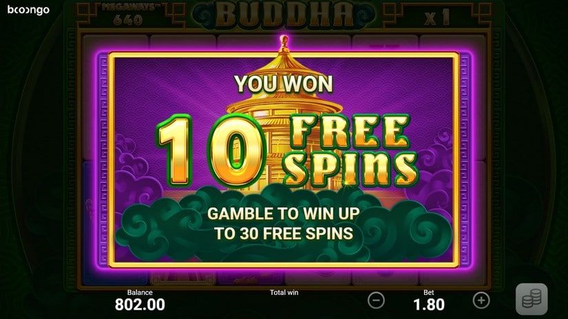 Buddha Megaways slot screen 5
