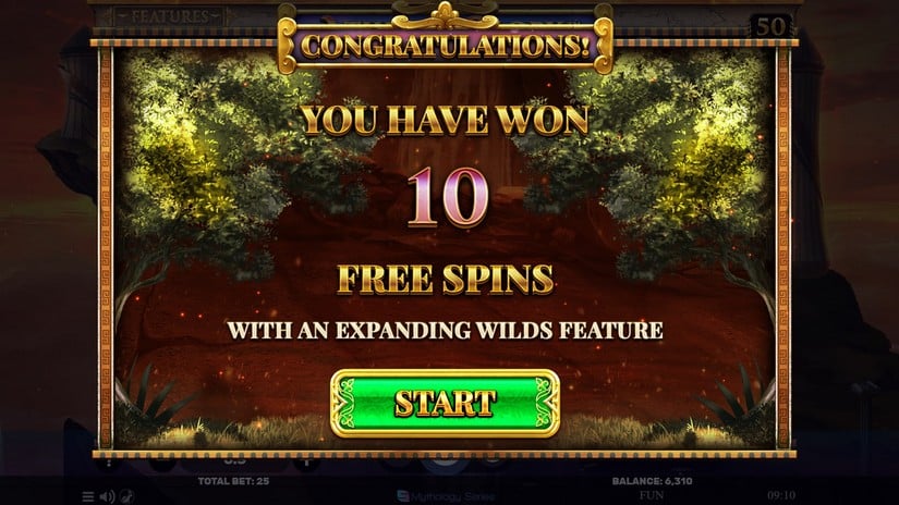 Athena’s Glory slot screen 5