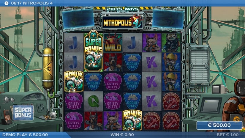 Nitropolis 4 slot screen 2
