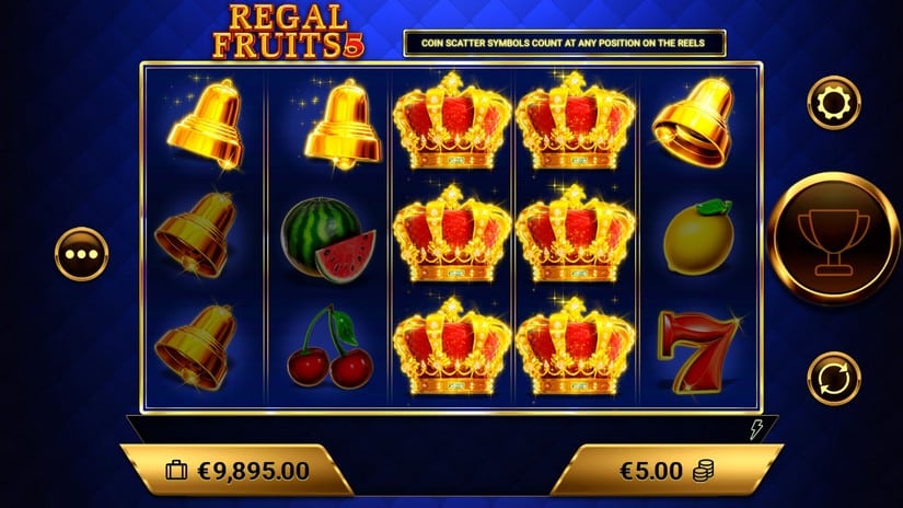 Regal Fruits 5 slot screen 4