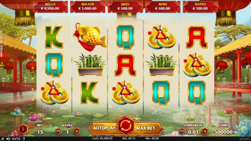 Imperial Riches slot screen 1