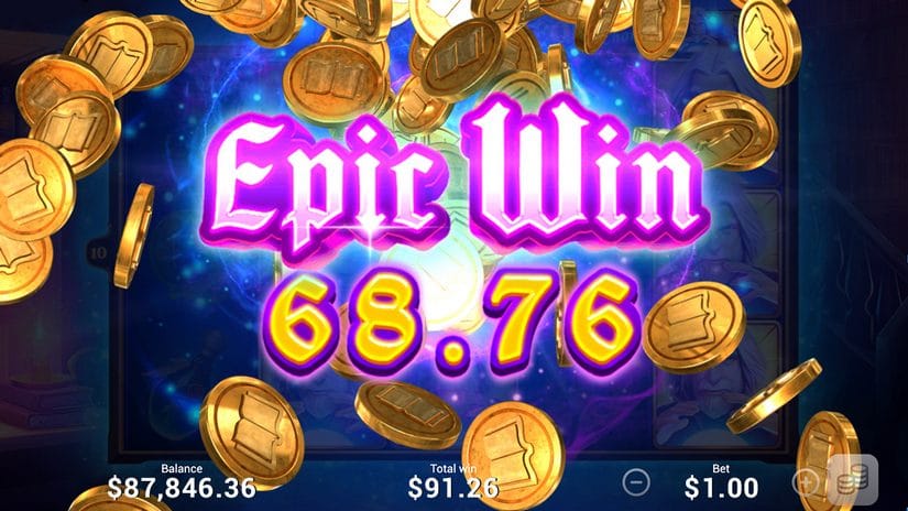 Book of Wizard Double Chance slot screen 5