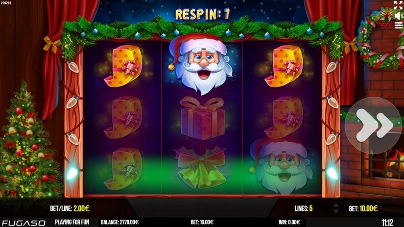 Santa’s Jingle Wheel slot screen 2