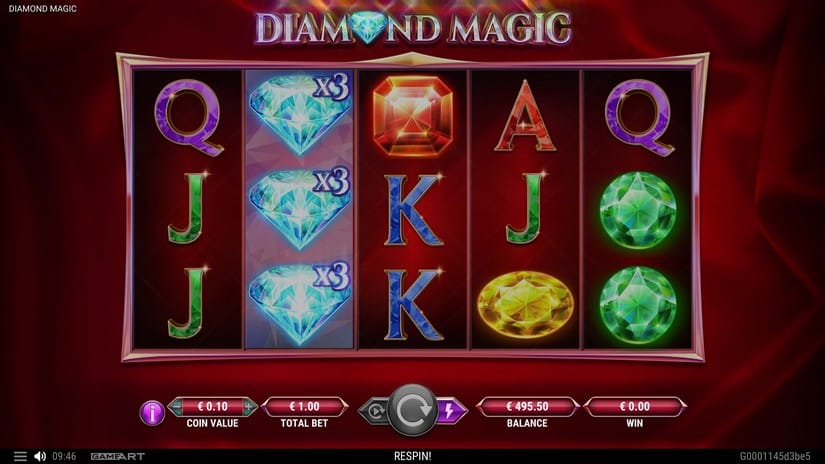 Diamond Magic slot screen 2