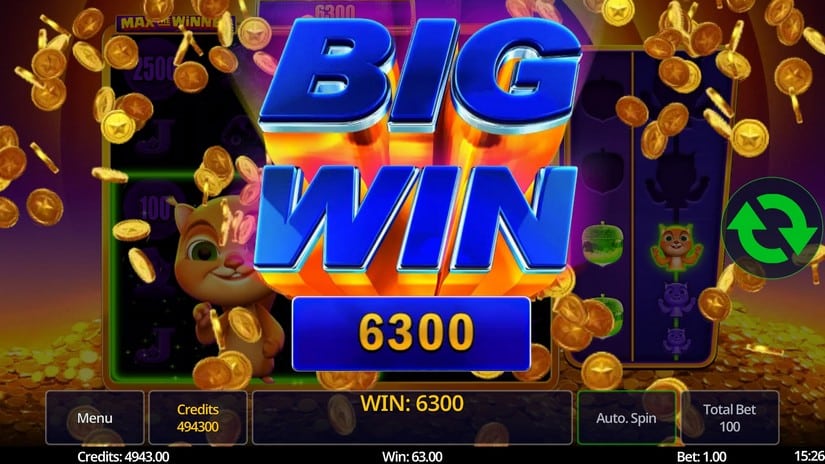 Max the Winner slot screen 5