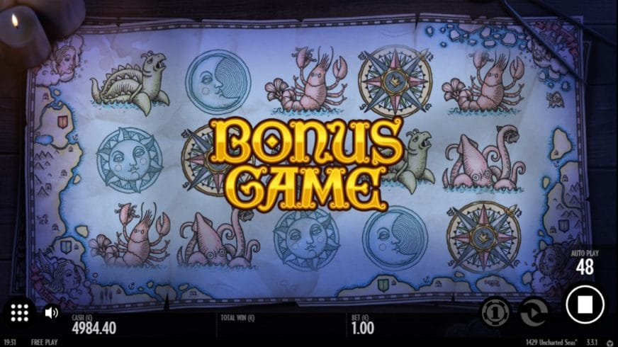 1429 Uncharted Seas slot screen 3