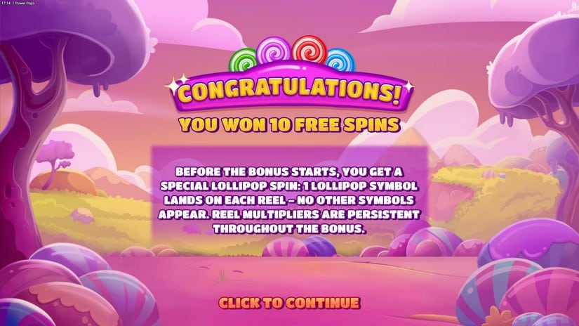 Power Pops slot screen 3