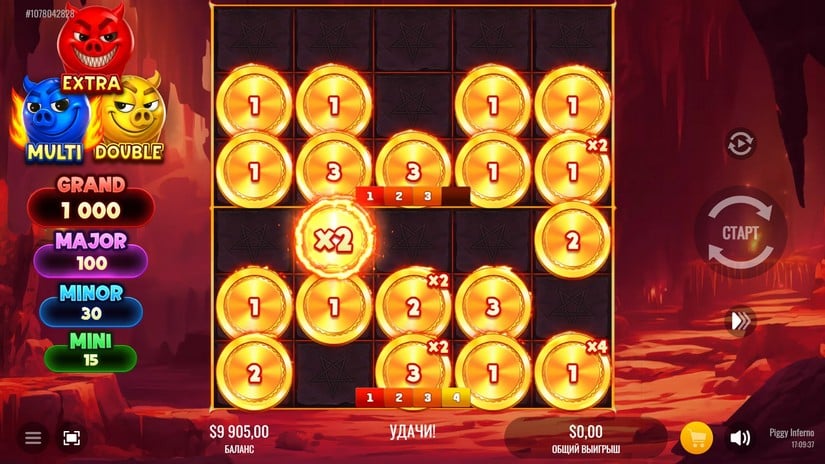 Piggy Inferno slot screen 3