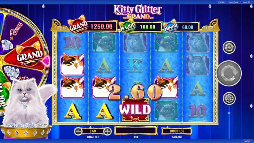 Kitty Glitter Grand slot screen 2
