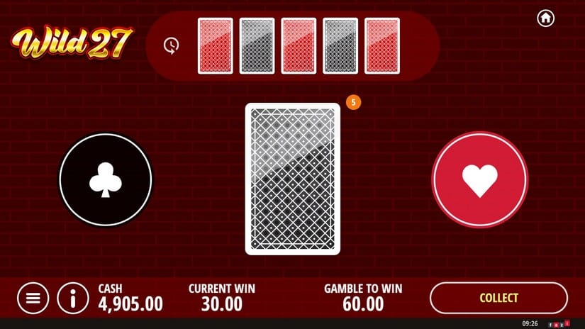 Wild 27 slot screen 3