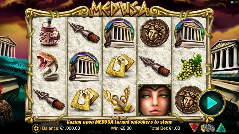 Medusa slot screen 1