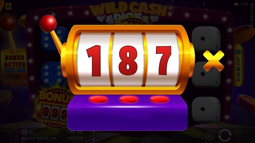 Wild Cash Dice slot screen 5