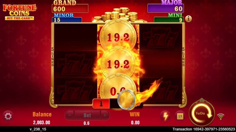 Fortune Coins slot screen 7