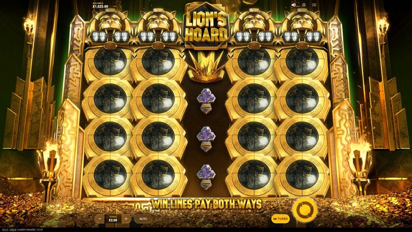 Lion’s Hoard slot screen 6