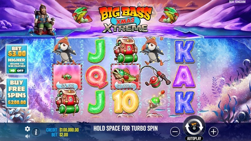 Big Bass Xmas Extreme slot screen 1
