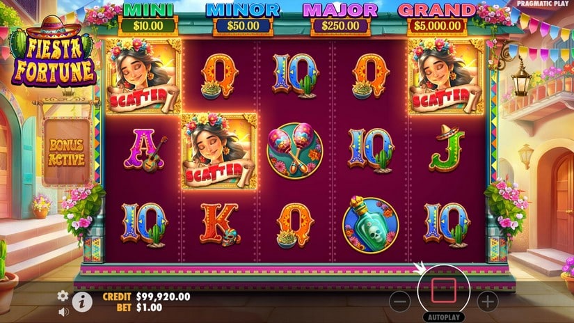 Fiesta Fortune slot screen 2