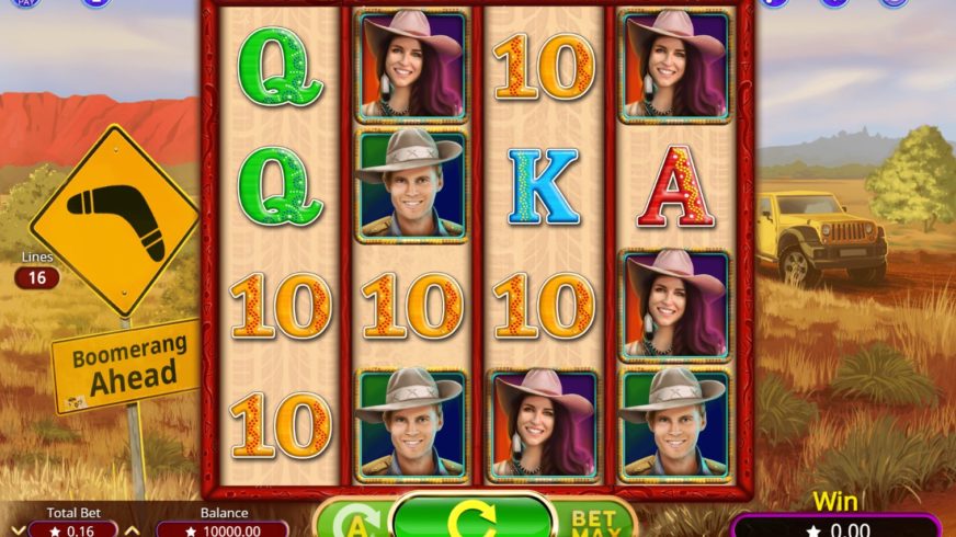 Boomerang Bonanza slot screen 1