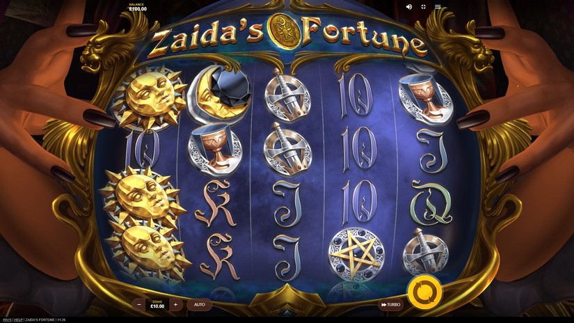 Zaida’s Fortune slot screen 1