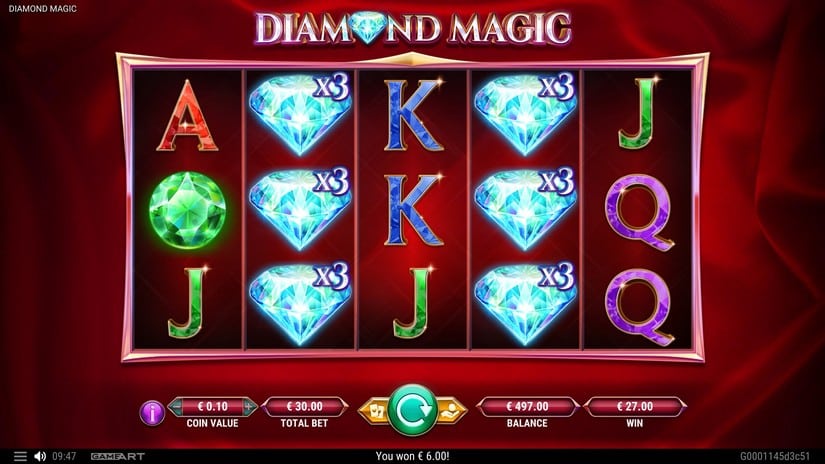 Diamond Magic slot screen 6