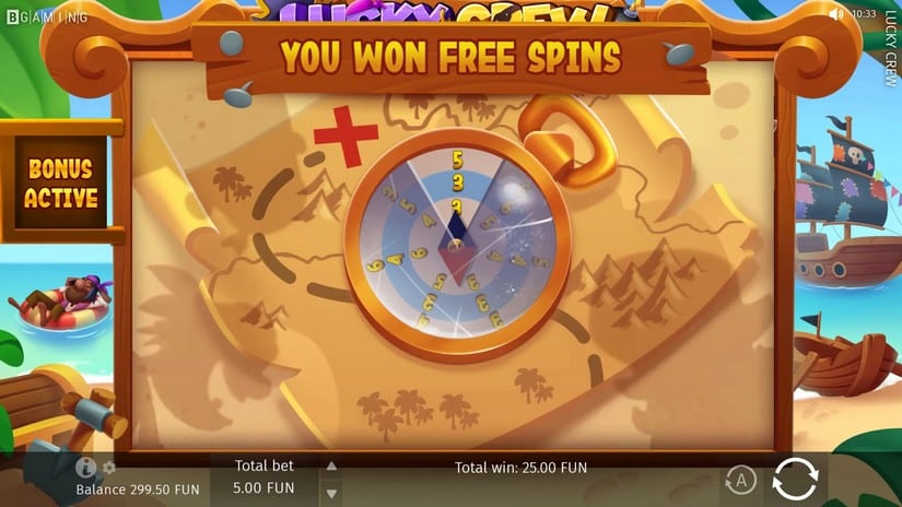 Lucky Crew slot screen 4